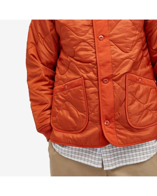 FRIZMWORKS Orange M1965 Field Liner Jacket for men