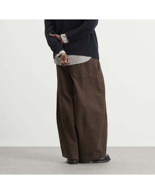 YMC Brown Deadbeat Trouser for men