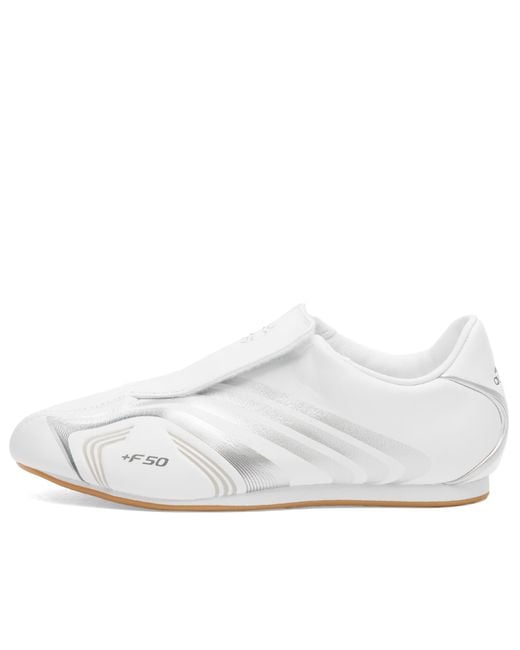 Adidas White Taekswondo F50 Sneaker