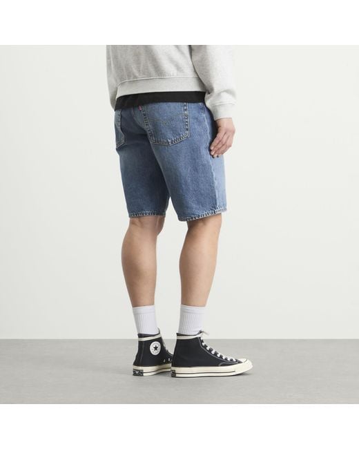 Levi's Blue 478 Baggy Shorts for men