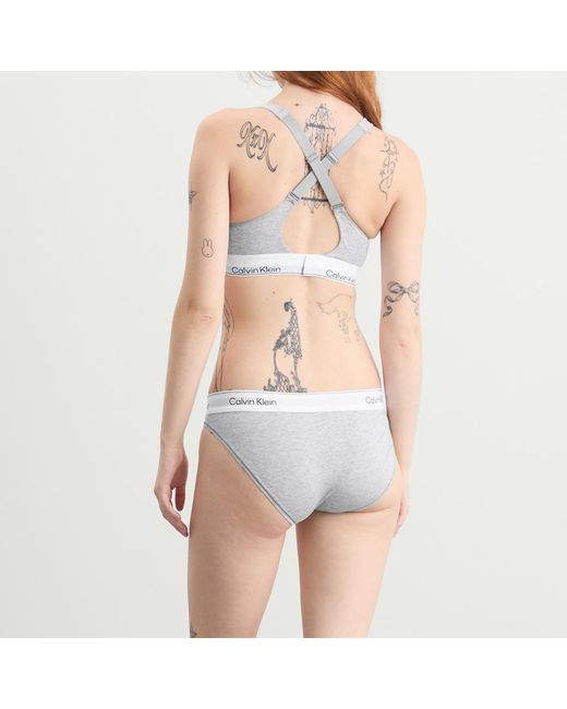 Calvin Klein White Icon Bikini Brief
