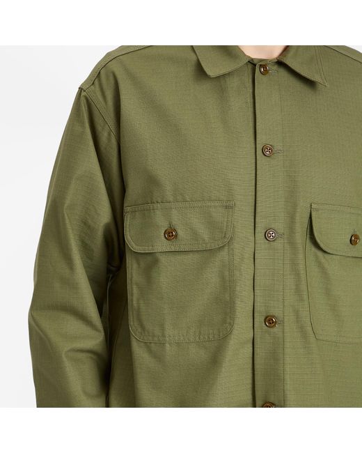 Randy's Garments Green Overshirt for men