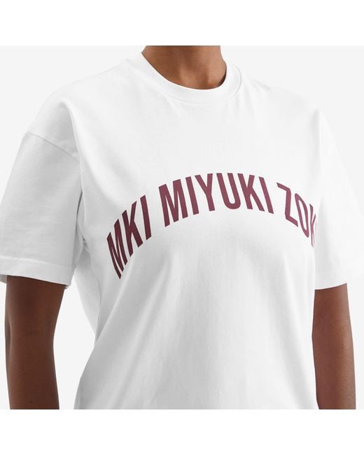 MKI Miyuki-Zoku White Arch T-Shirt Presented By End