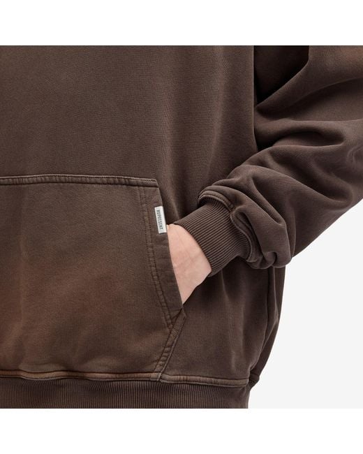 Represent Brown Masking Tape Initial Hoodie for men