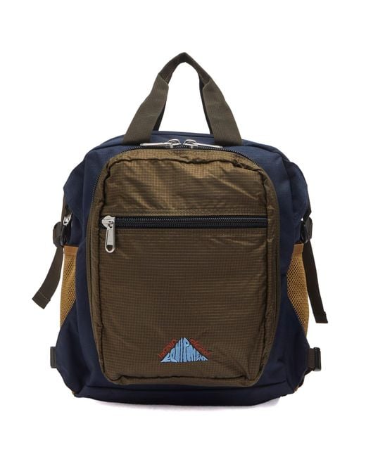 Brain Dead Black Equipment Utility Backpack for men