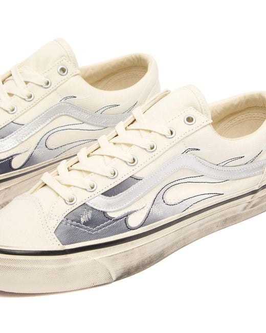 Vans White Lx Old Skool 36 Sneaker