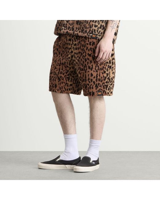 Neighborhood Brown X Hippopotamus Terry Cloth Shorts for men