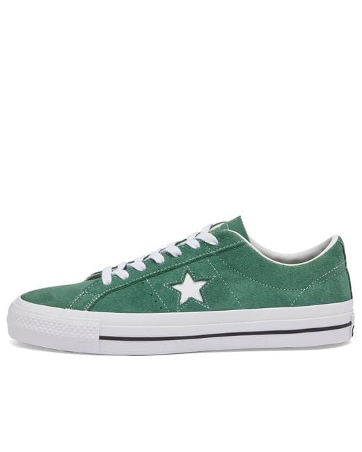 Converse Green Cons One Star Pro Sneakers