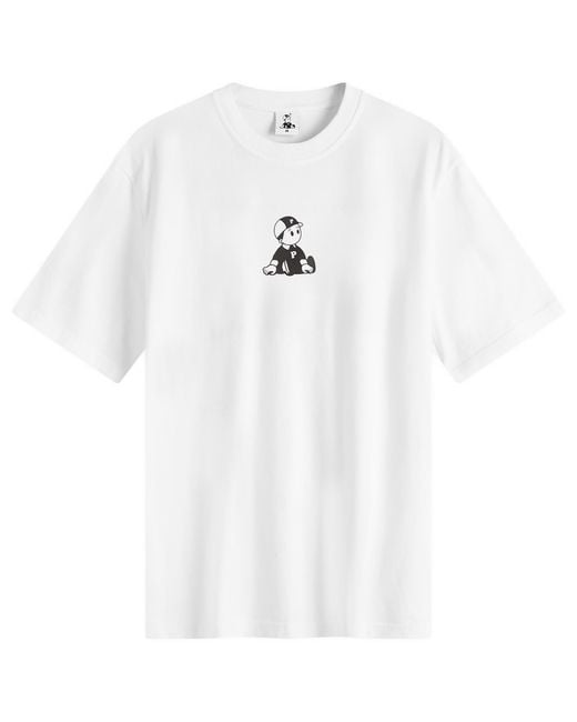 Pawa Speed Sports White Boy T-Shirt for men