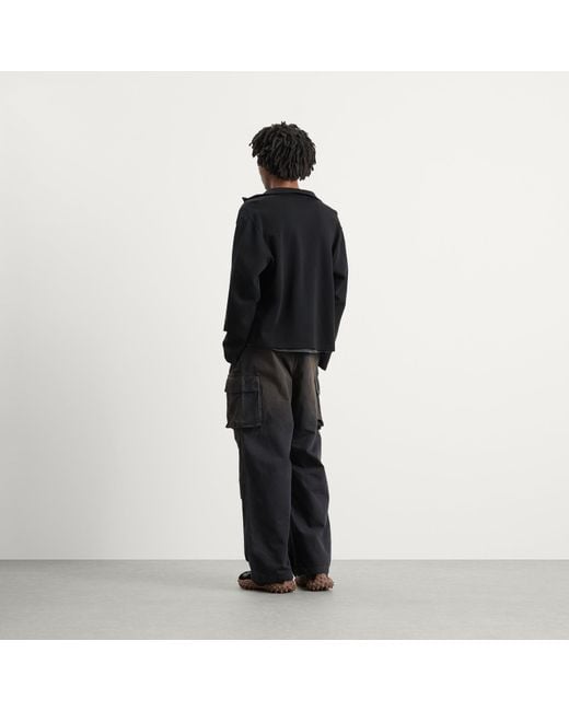 Our Legacy Black Shrunken Full Zip for men