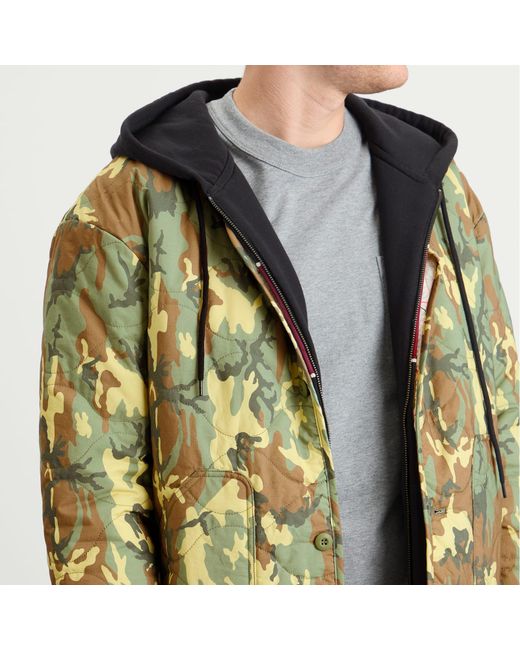 Stan Ray Green Quilted Liner Jacket for men