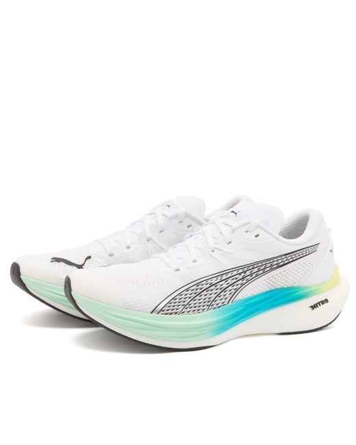 PUMA Blue Deviate Nitro 3 Sneaker