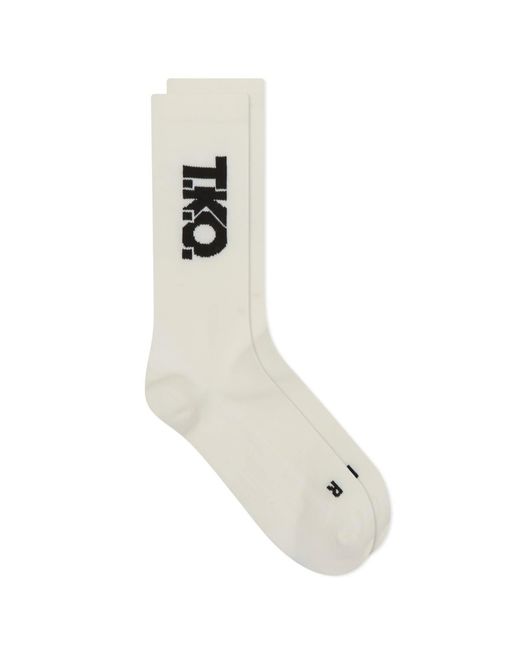 Pas Normal Studios White T.K.O. Thermal Wool Socks for men