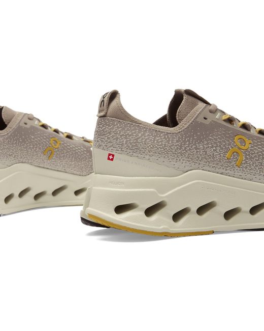 On Shoes White Cloudsurfer Max Sneakers for men