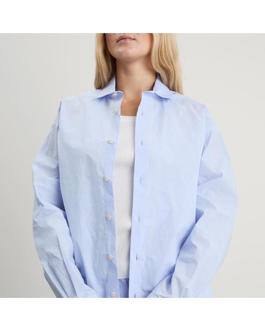 Baserange Blue Claude Shirt