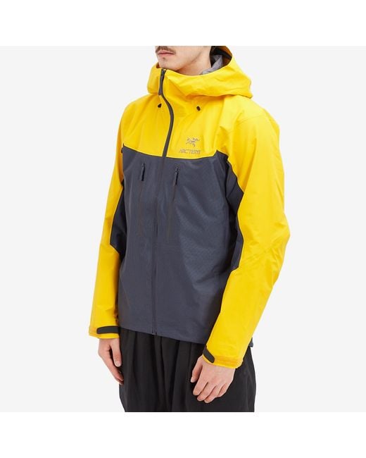 arcteryx black and yellow