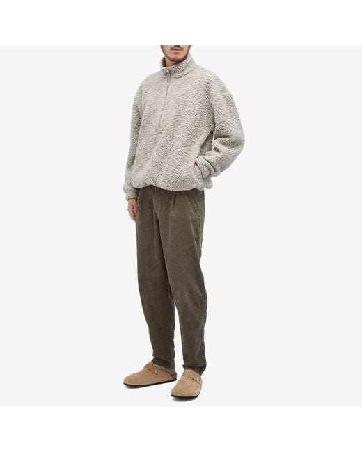 Folk Gray Overhead Fleece for men