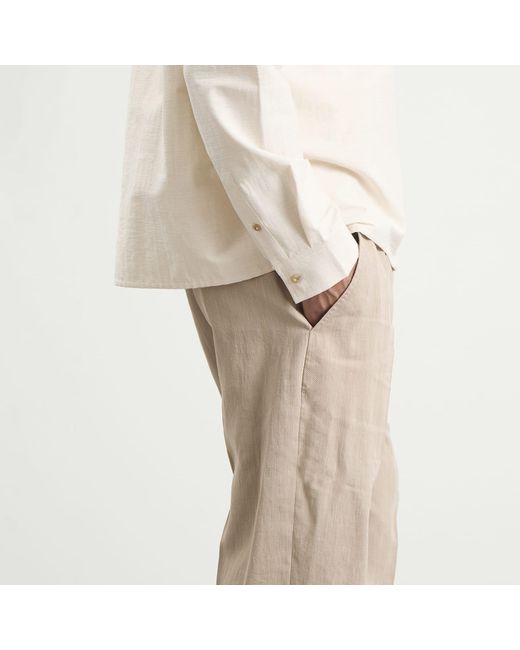 Jacquemus Natural Cruising Cotton Linen Trouser for men