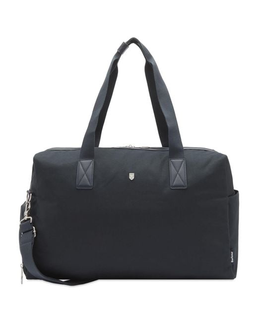 Barbour Black Cascade City Holdall Bag for men