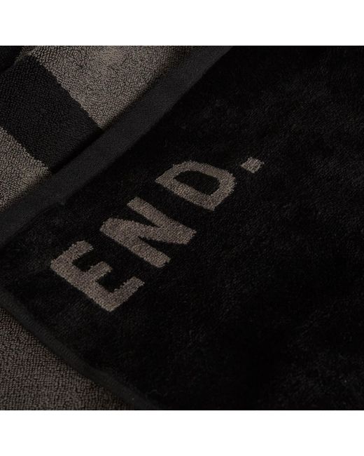 And Wander Black End. X Towel