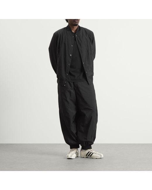Y-3 Black College Bomber Jacket for men