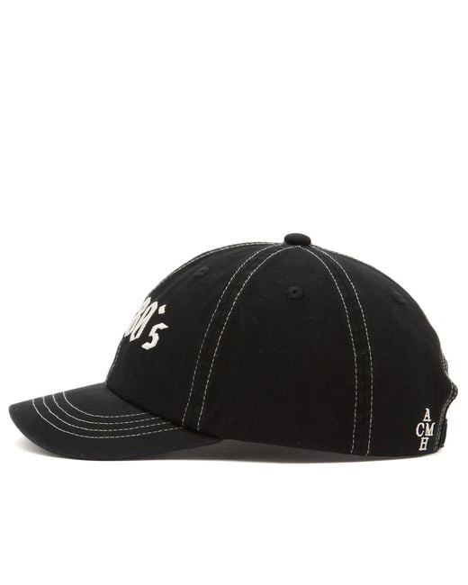 ACMH by Magic Castles Black 80's Cap for men
