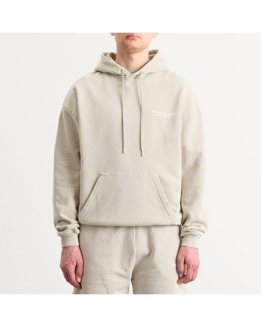 MKI Miyuki-Zoku White Design Studio Hoodie for men