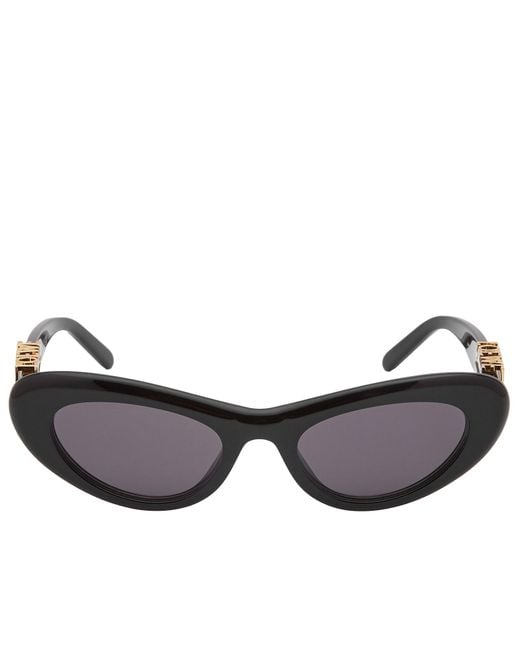 Loewe Brown Slim Oval Sunglasses