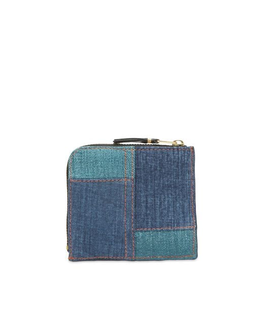 Comme des Garçons Blue Wallet Sa3100Dp Denim Pocket Wallet
