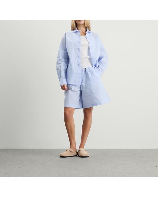 Baserange Blue Claude Shirt