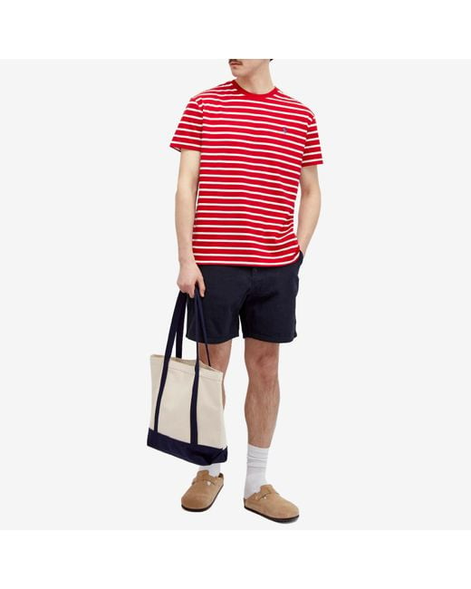Polo Ralph Lauren Red Stripe T-Shirt for men