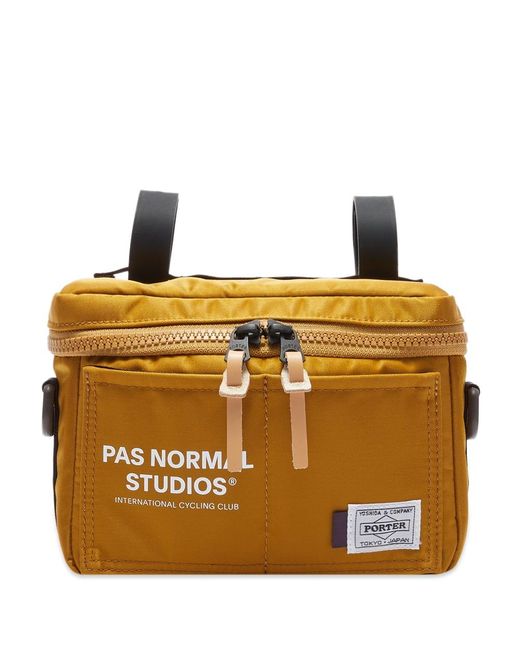 Pas Normal Studios X Porter Yoshida Handlebar Bag in Metallic for Men ...