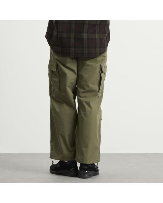 (w)taps Green Nyco Weather Cargo Pants for men