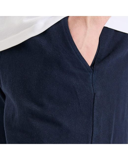 Forét Blue Clay Trousers for men