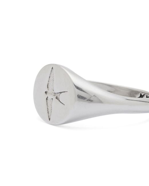 Twojeys White Liberty Ring