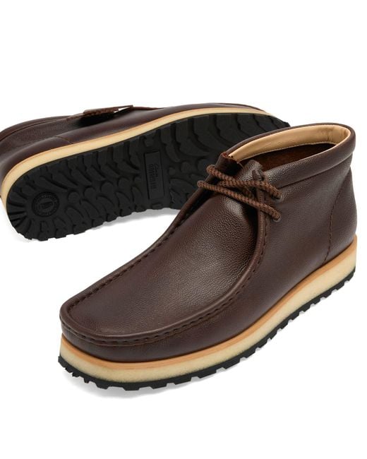 Clarks Brown Wallabee Scout for men