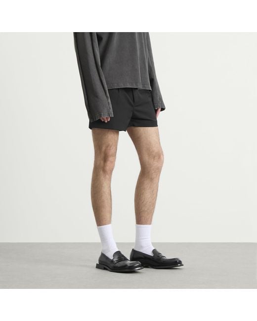 Entire studios Black Compact Shorts for men