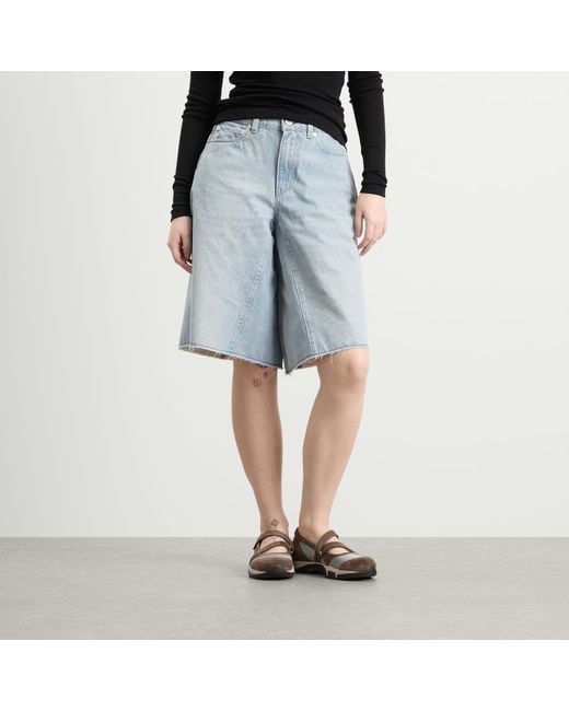 Our Legacy Blue Midi Shorts