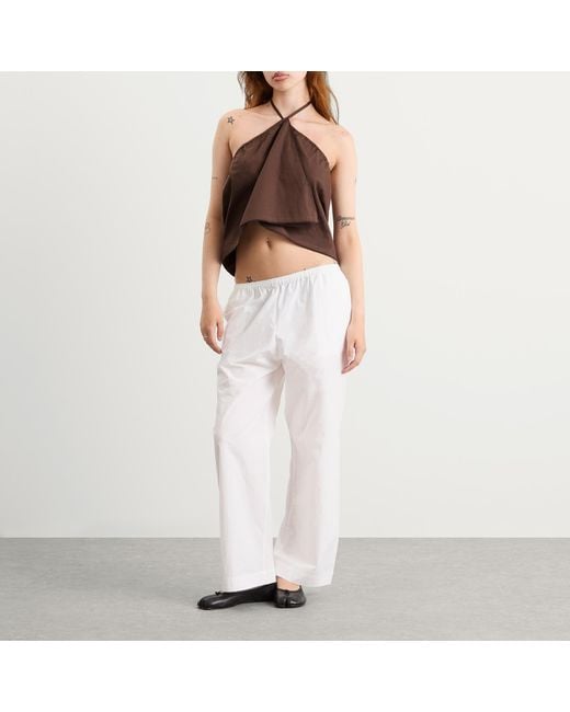 Deiji Studios Brown Napkin Top