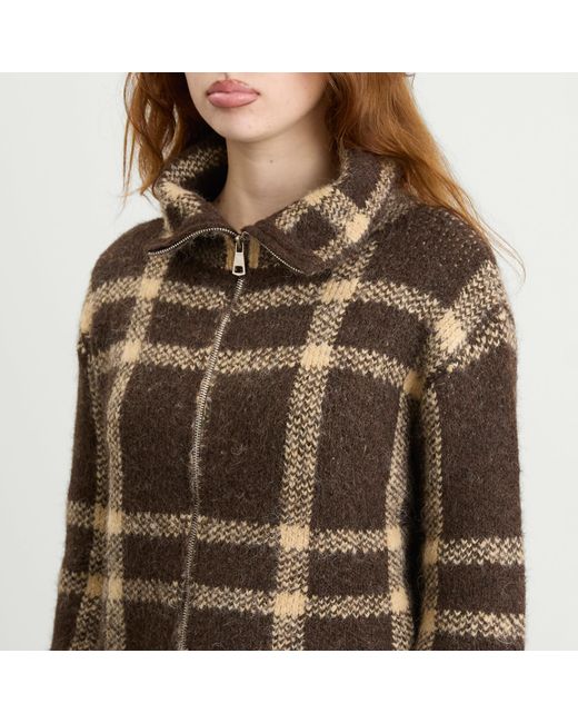 4th & Reckless Brown Samira Knitted Jacket