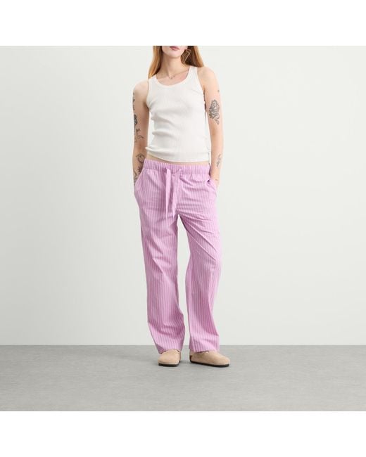 Tekla Red Tekla Sleep Pant