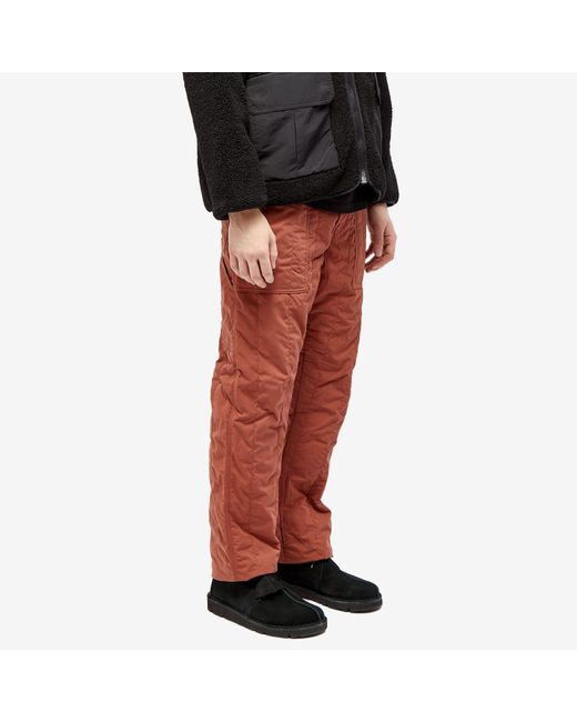 Dickies Red Premium Collection Quilted Utility Pant for men