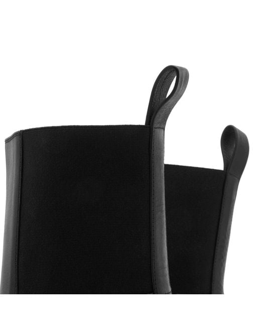 Rick Owens Black Beatle Mega Tractor Boot for men
