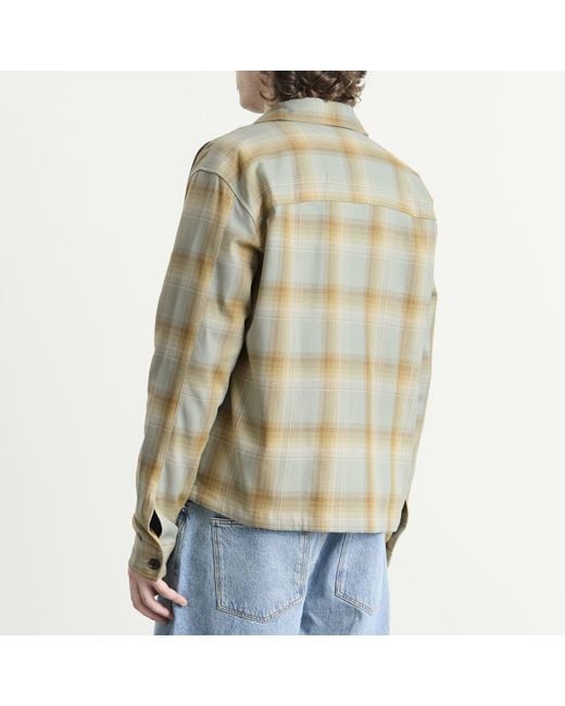 Forét Green Loft Zip Overshirt for men