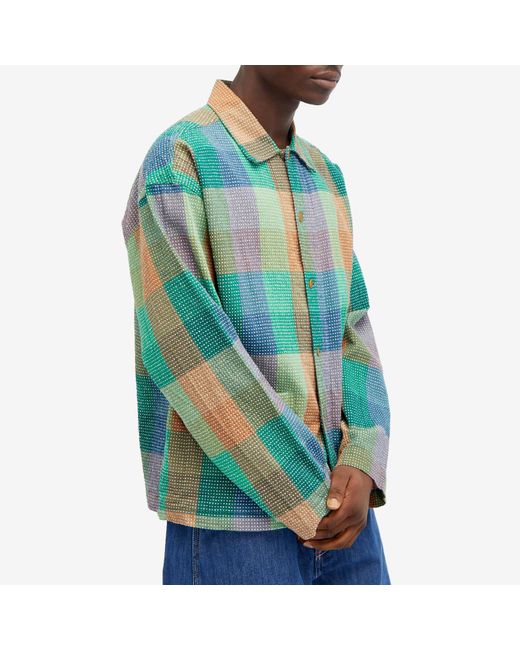 YMC Green Pj Shirt for men