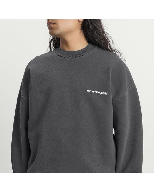 MKI Miyuki-Zoku Gray Uniform Crewneck for men