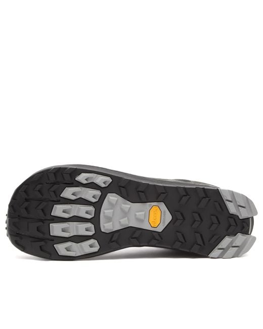 And Wander Black X Altra Lone Peak 9+ Sneakers for men
