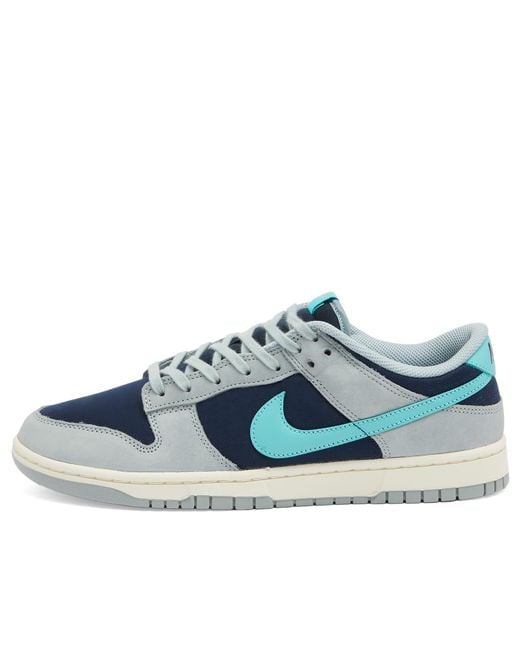 Nike Blue Dunk Low Sneaker for men