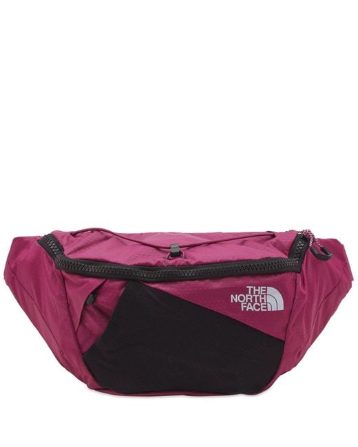 The North Face Purple Lumbnical Waist Bag for men