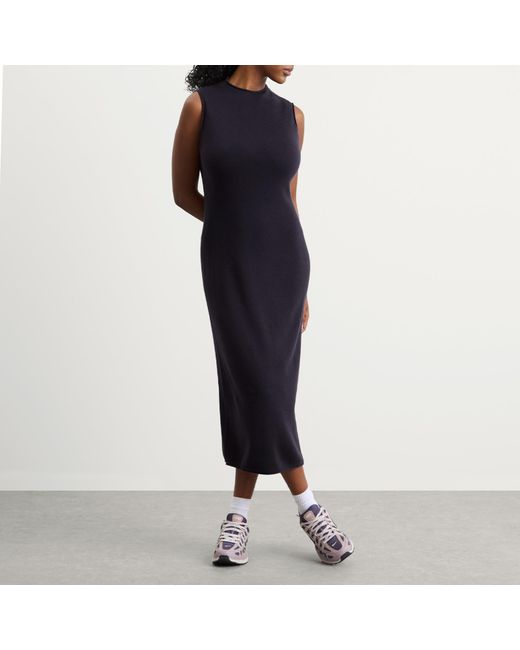 Nike Blue Wool Classics Knit Dress